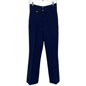 Vintage Roffe Skiwear 70s Blue Winter Ski Pants